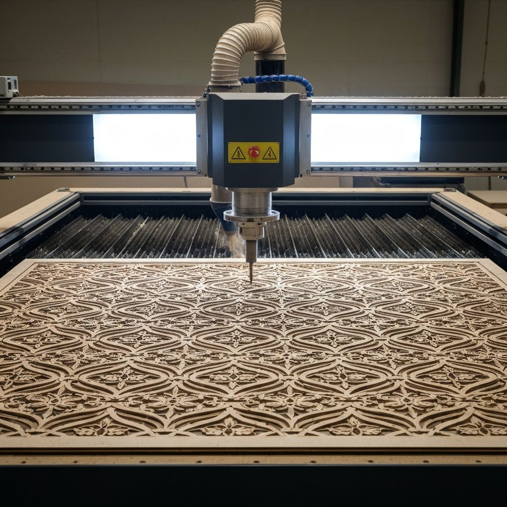 CNC Cutting & Decorative Panels - Interior design service in Pune by Jangid Homes