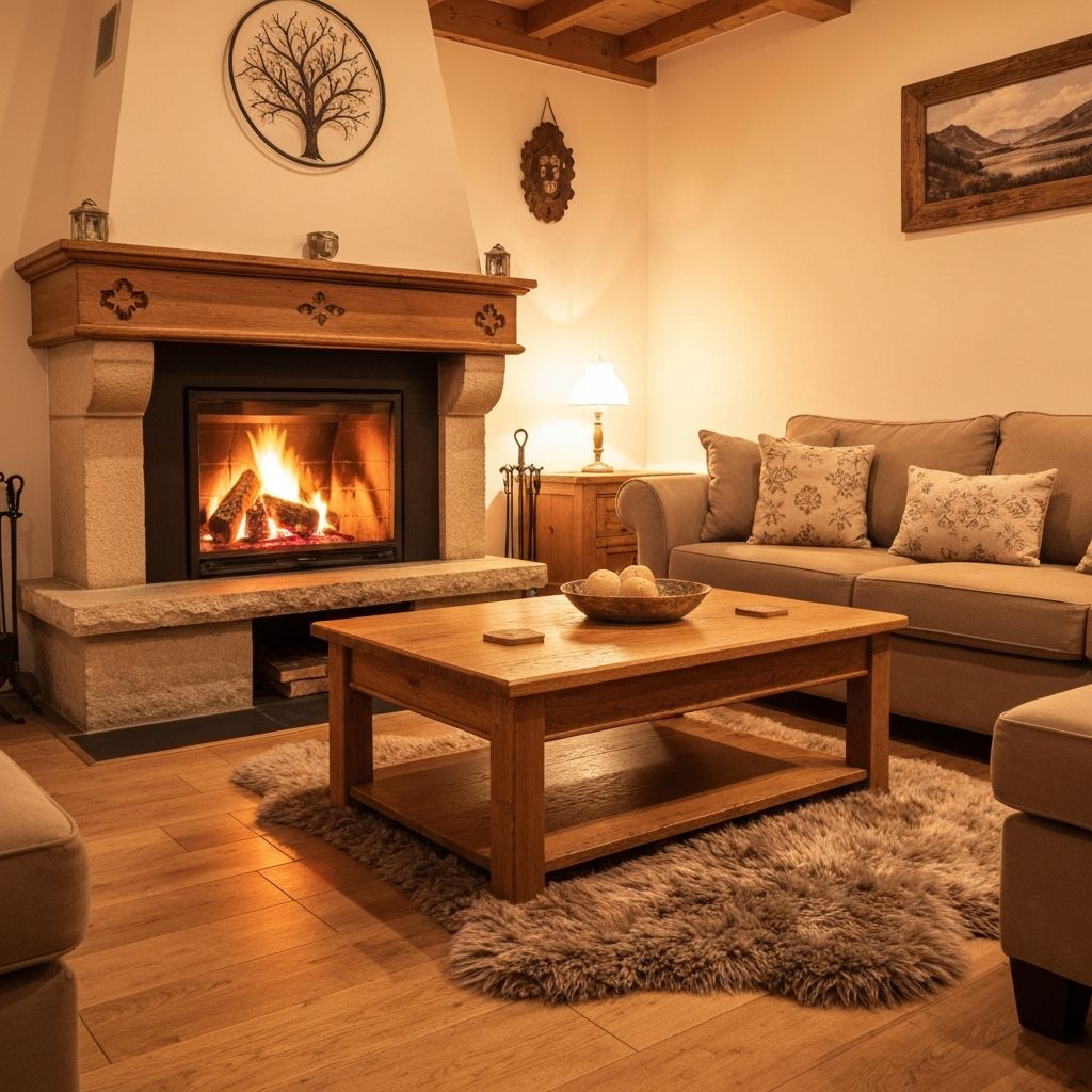 Warm Family Living Space